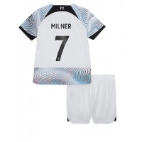 Liverpool James Milner #7 Fußballbekleidung Auswärtstrikot Kinder 2022-23 Kurzarm (+ kurze hosen)